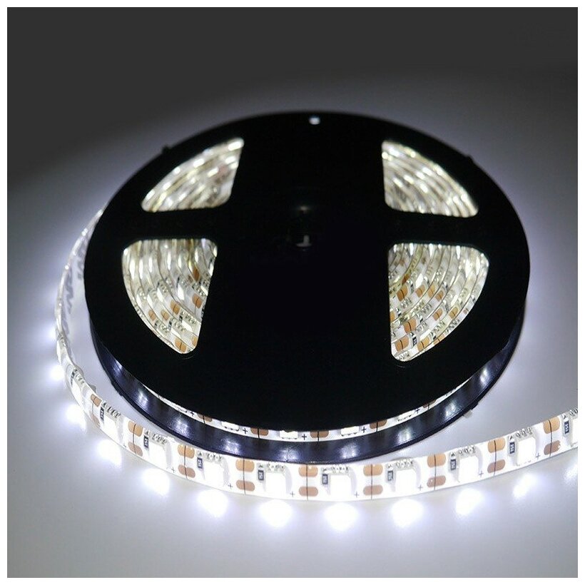 Светодиодная лента SMD5050-60LED-IP65 5 Вольт 5м. - Цвет свечения: Белый 5500-6000K