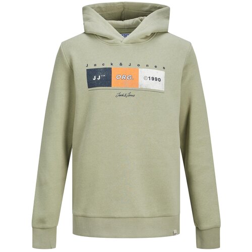 фото Jack & jones, джемпер-толстовка для мальчика, цвет: зеленый, размер: 128