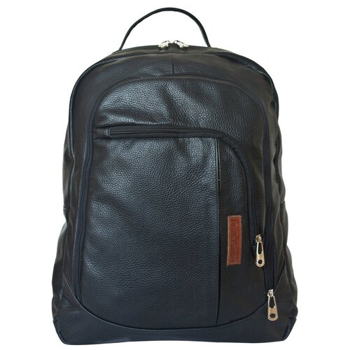 фото Кожаный рюкзак, черный carlo gattini 3050-01