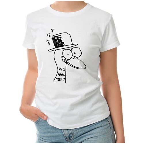 фото Футболка roly, размер m, белый