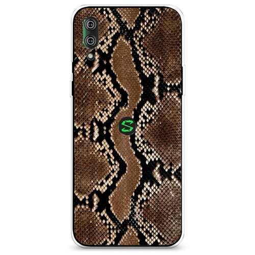 фото Силиконовый чехол "кожа питона" на xiaomi black shark 2 pro / сяоми блэк шарк 2 про case place