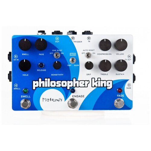 Pigtronix Egc Philosopher King Envelope Generator Compressor эффект гитарный синтезатор/компрессор/драй