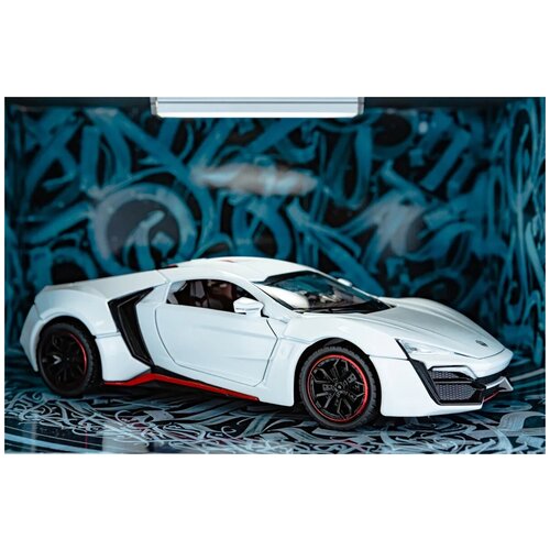 Масштабная модель автомобиля Lykan Hypersport в масштабе 1/24