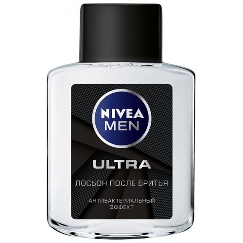 Антибактериальный лосьон после бритья Nivea for Men Ultra, 100 мл