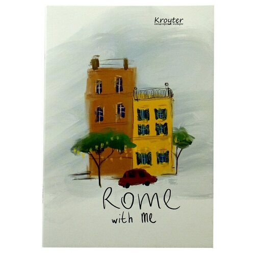 Тетрадь общая Kroyter А548л145х206 клет скрепка обл карт бл65г Сити00048 90₽