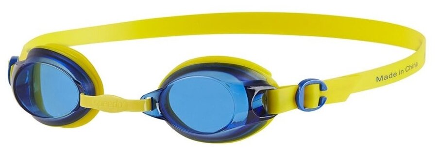 Очки для плавания Speedo Jet Jr, синие линзы, желтая оправа 8-09298B567