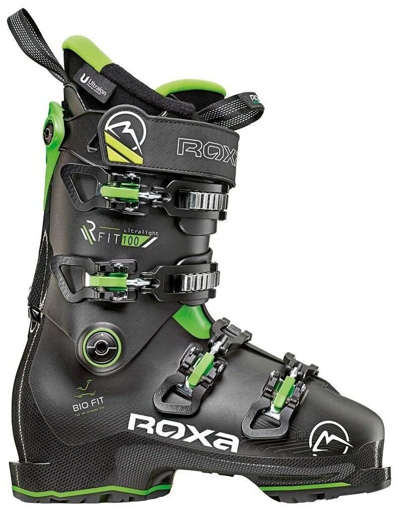 Горнолыжные ботинки ROXA Rfit 100 GW Black/Green (см:31,5)