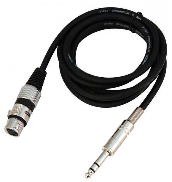 Коммутационный шнур ProAudio Jack -XLR 2m CMJ-2MS