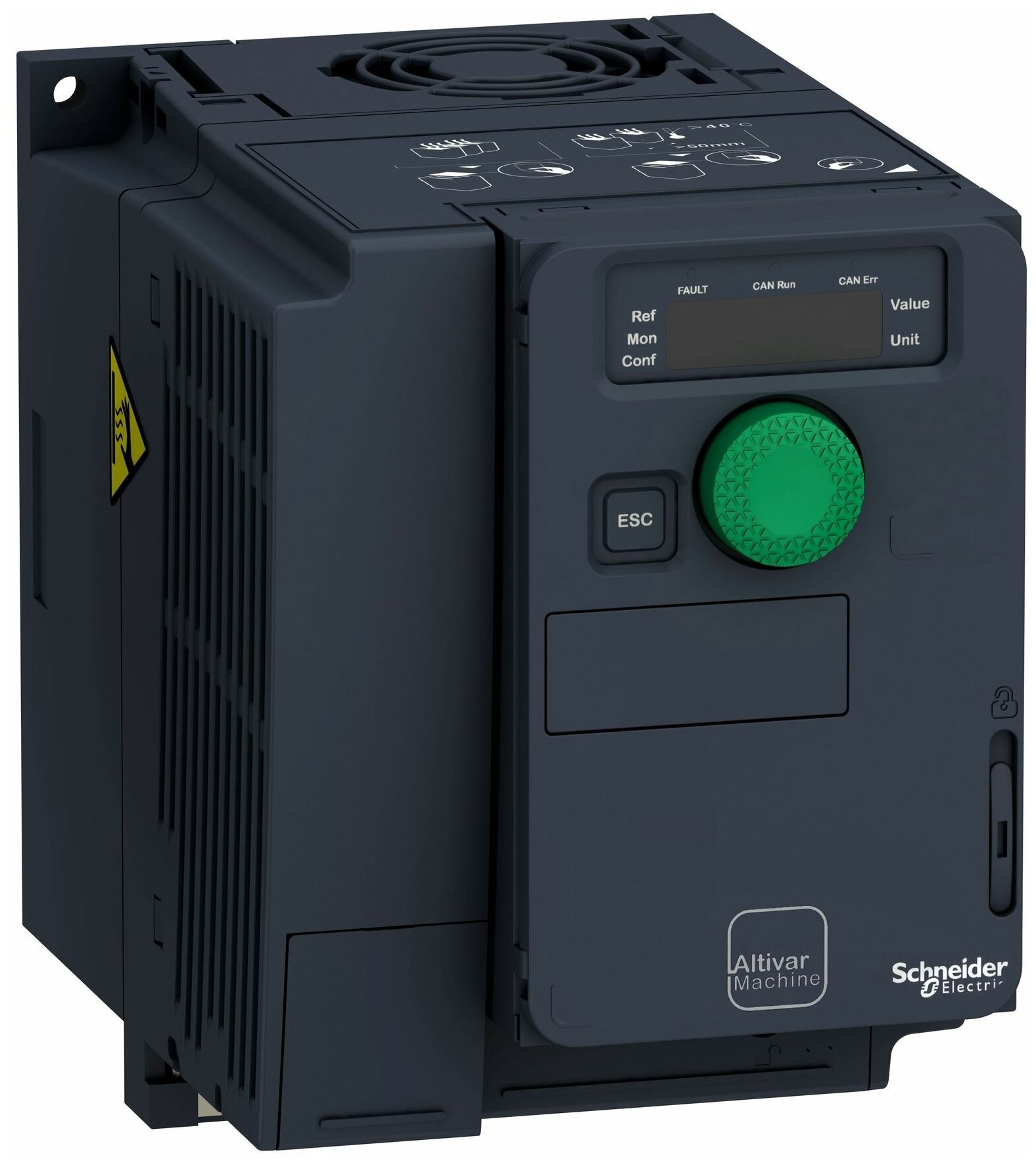 Преобразователь частоты компактное исполнение 0.75 кВт 500В 3 фазы Schneider Electric ATV320U07N4C