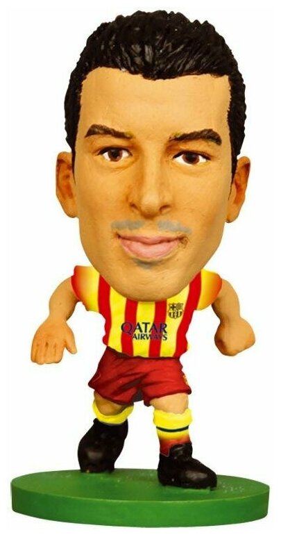 Фигурка футболиста Soccerstarz Педро Родригес Барселона (Pedro Rodriguez Barcelona) Away Kit (202517)