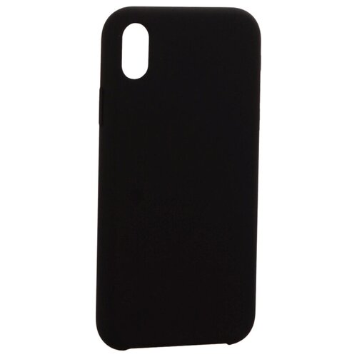 фото Чехол для iphone xr (6.1") силиконовый mitrifon black черный №18