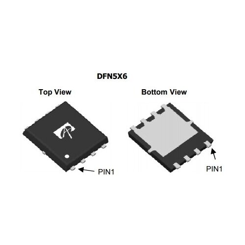 Микросхема AON6248 N-Channel MOSFET 60V 53A DFN5x6