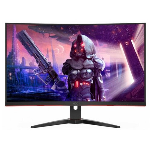 фото Монитор aoc 32" cq32g2se 2560x1440 va wled 165гц 1ms curved freesync premium vga hdmi displayport no brand