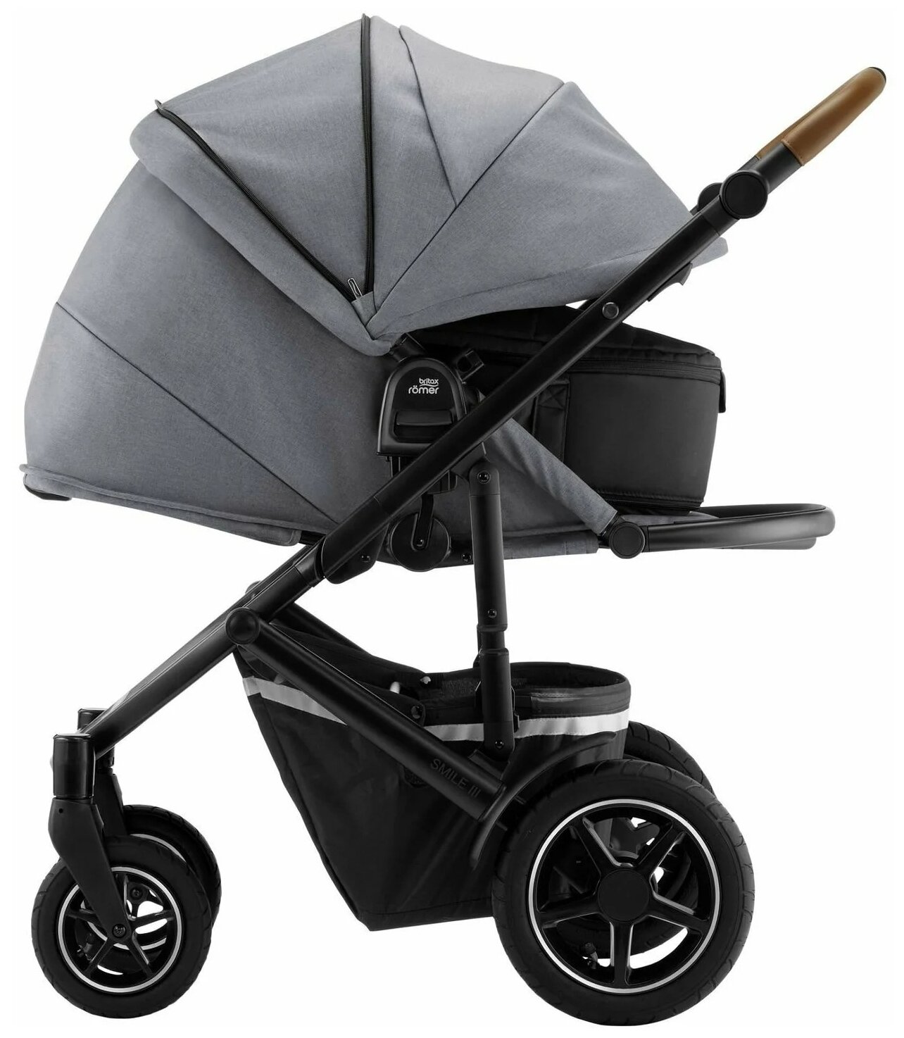 Коляска-трансформер BRITAX ROEMER Smile III, Indigo Blue [sm20985] - фото №8