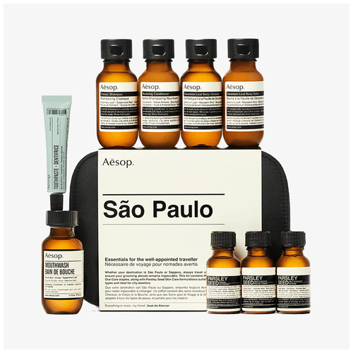 фото Aesop sao paulo city kit parsley набор средств для лица и тела