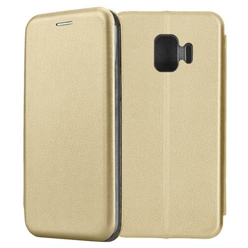фото Чехол-книжка fashion case для samsung galaxy j2 core j260 золотой
