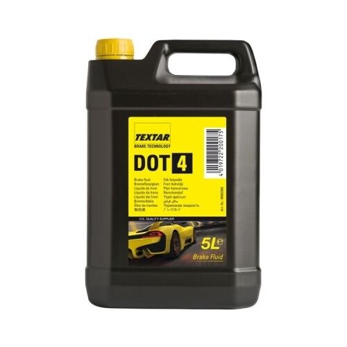 Жидкость Тормозная Dot 4, Brake Fluid, 5л Textar арт. 95002300