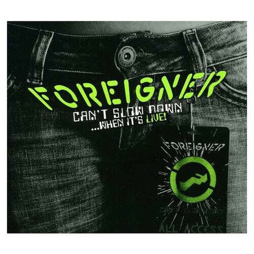 FOREIGNER - Can't Slow Down Live (title tbc)