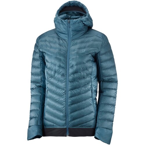 Куртка туристическая SALOMON Outline Down Hoodie W Mallard Blue/Black (US:M)