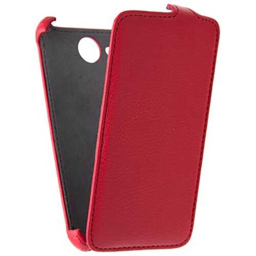 Кожаный чехол для Lenovo A529 Armor Case (Красный) кожаный чехол для lenovo s8 armor case чёрный