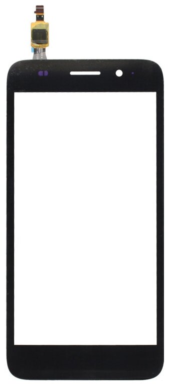 Сенсорное стекло (тачскрин) для Huawei Y3 (2017) (черный)
