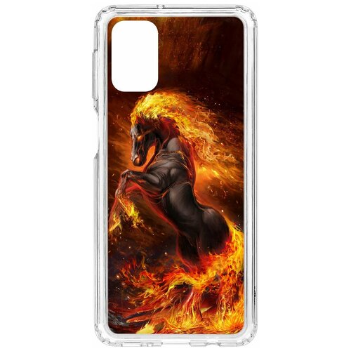 фото Чехол на samsung galaxy m31s kruche print конь огонь / чехол для samsung / чехол с рисунком / чехол с принтом / чехол для самсунг / чехол для самсунг / бампер на гелакси / чехол накладка для гэлэкси / противоударная накладка для samsung galaxy / защита для galaxy / защита на samsung / cиликоновый чехол для samaung galaxy / пластиковый чехол на самсунг / защитный чехол для самсунг / чехольчик / защита телефона / ударопрочный чехол / галакси кruче