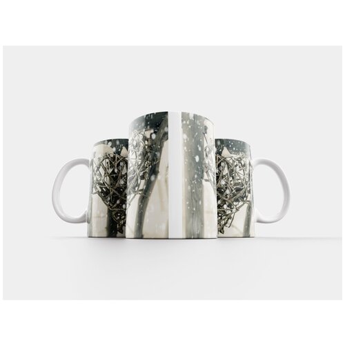 фото Кружка "сердце, зима, снег" 320 мл lotsprints