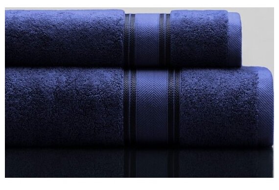 Полотенце махровое Taylor, размер 70х140 см, цвет синий Sofi De Marko 7302294 .