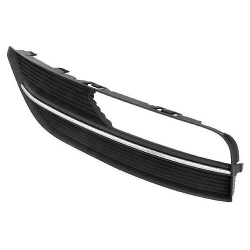 Решетка переднего бампера под ПТФ левая с хром-молдингом TYG AD99058CAL для Audi A3 8V 2013-2020