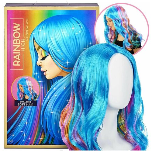 кукла rainbow high junior amaya raine амайя рейн 582953 Парик Рейнбоу Хай Амайя Рейн (Rainbow High Wig Amaya Raine)