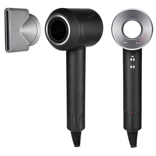 Супер фен Super Hair Dryer с 5 насадками Фен для волос Супер хайер драйер3 скорости 3 температурных режима 5 магнитных насадоккрасный 383300₽