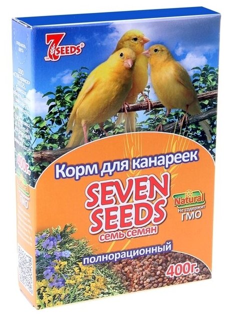 Корм Seven Seeds для канареек, 400 г 1078700