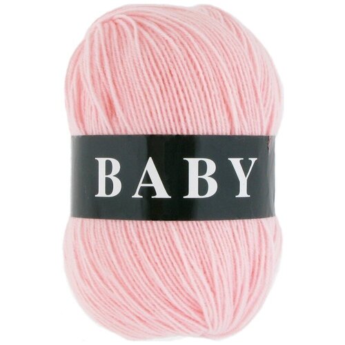 Пряжа Vita Baby (Беби) 2881 нежно-розовый 100% акрил 100г 400м 5шт