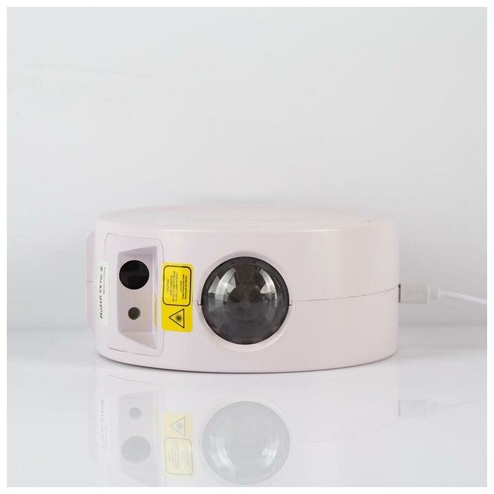 Лазерный проектор"Монпасье", d=14 см, Usb, MicroUSB, реагирует на звук, RGB Luazon Lighting 6978447 . - фотография № 2