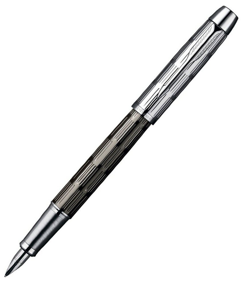 Перьевая ручка Parker IM Premium F222, Twin Chiselled (Перо F) S0908590