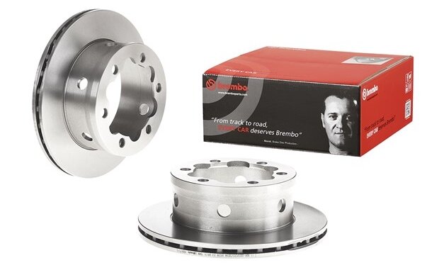 Тормозной диск задний brembo 09.8475.10