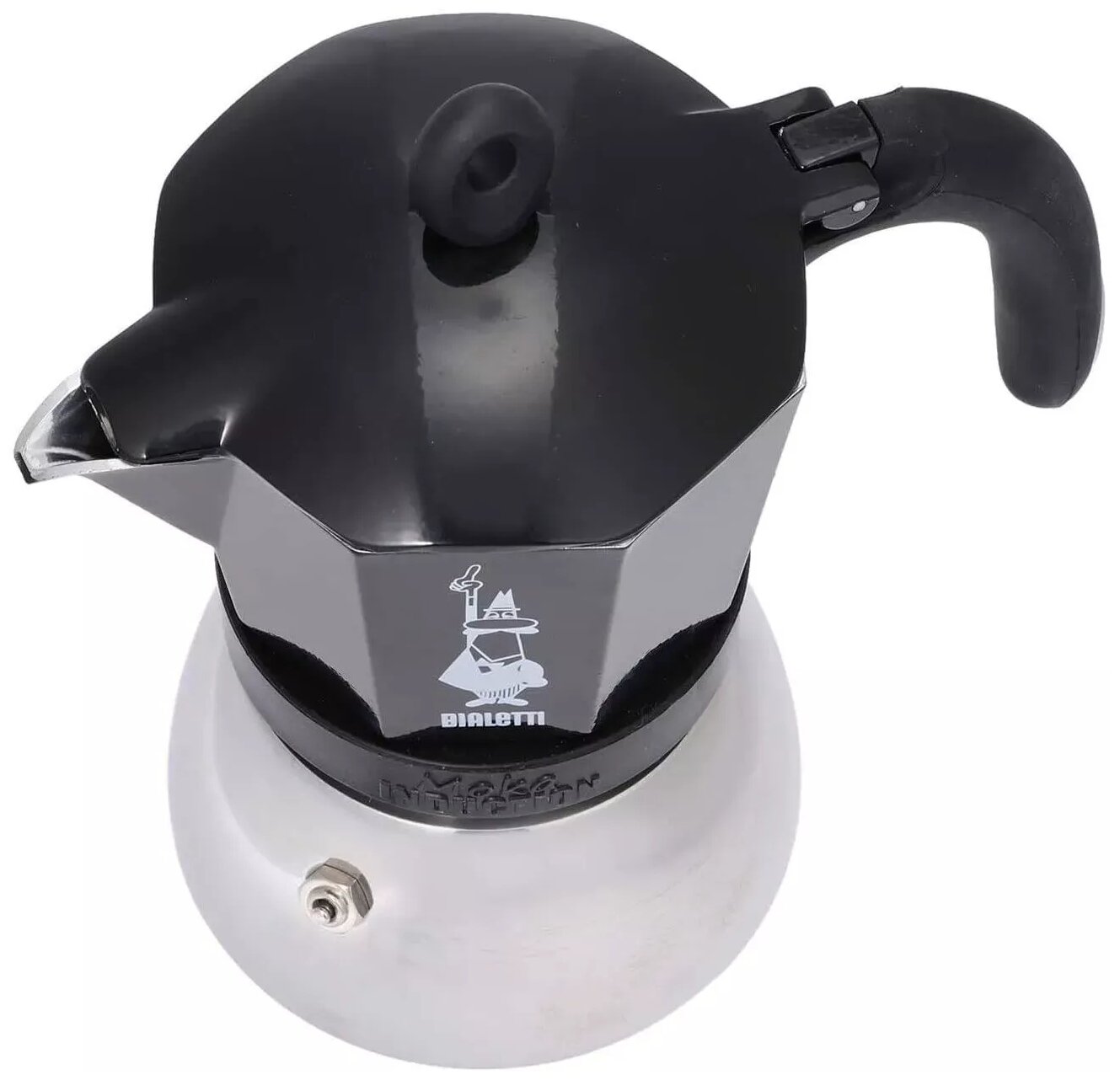 Кофеварка гейзерная Bialetti Moka Induction Red на 6 чашек - фото №5