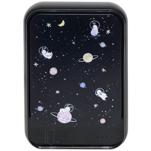Power Bank Повербанк на 10 000 mAh павер банк переносной аккумулятор для зарядки телефона повербанк с рисунком Цветной космос 129800₽