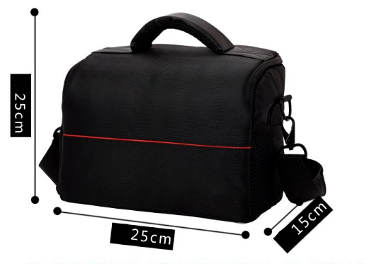 Чехол-сумка MyPads TC-1120 для фотоаппарата Canon IXUS/ EOS 1D/ 5D/ 6D/ 7D/ M2/ M3/ M6 из качественной износостойкой влагозащитной ткани черный