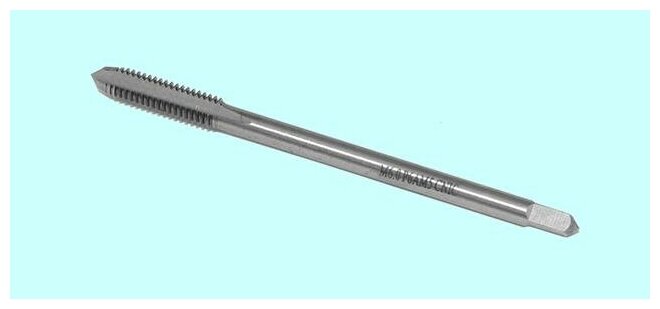 Метчик М 3,0 (0,5)х11х56 м/р.Р6АМ5 удлиненный, проходной хв-к d2.2мм DIN376 \"CNIC\" (шт)