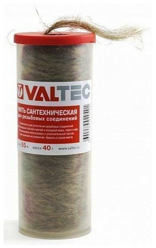 VALTEC Нить льняная сантехническая VALTEC 55 м VT. FLAX.0.055