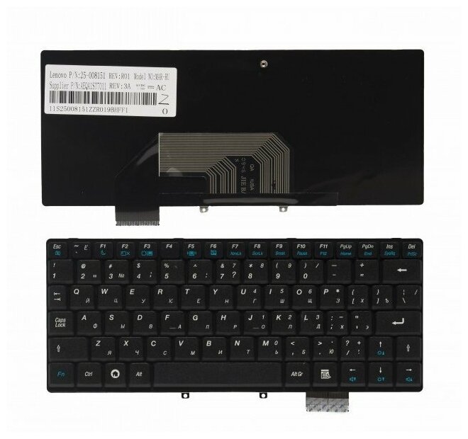 Клавиатура для ноутбука Lenovo IdeaPad S9 S10 (25-008151)