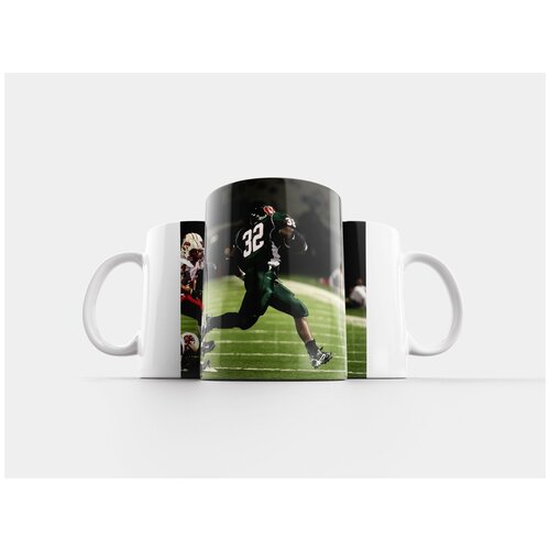 фото Кружка "по пути назад, американский футбол, конец пробега" 320 мл lotsprints