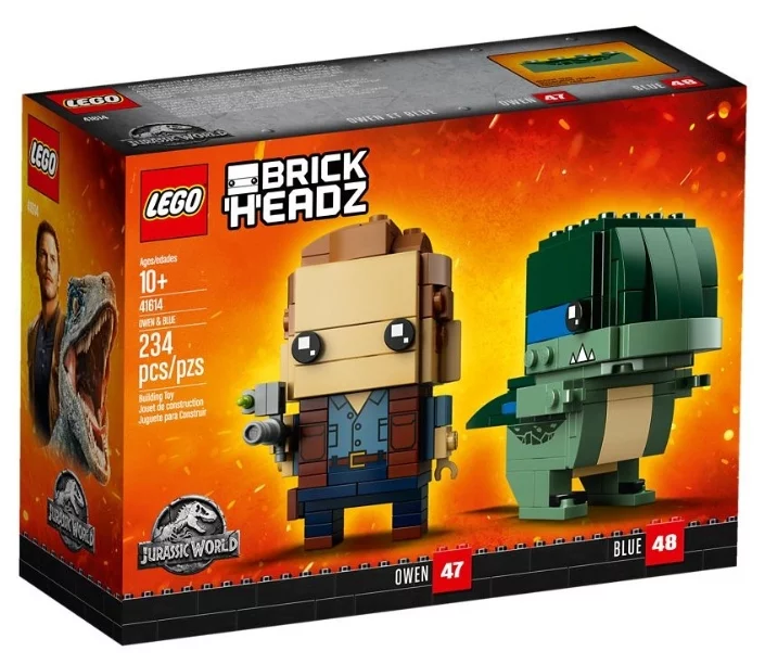 Конструктор LEGO BrickHeadz 41614 Оуэн и Блю