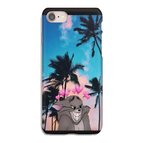 фото Силиконовый чехол том и джерри на apple iphone 8 plus/ айфон 8 плюс xcase