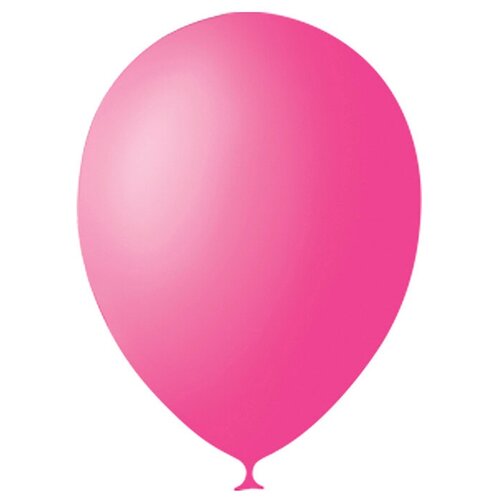 фото Шар латексный 12", декоратор, набор 100 шт цвет фуксии globos payaso