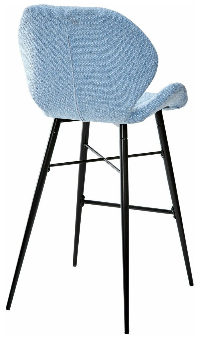 Барный стул для кухни MARCEL TRF-10 небесно-голубой, ткань m-sity (м-сити) - фотография № 2
