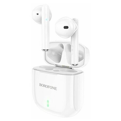 Беспроводные наушники TWS BOROFONE BW07 белый Блютуз наушники для Айфона и Андроид 212700₽