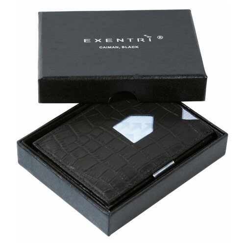 Кошелек Exentri Caiman, Black, черный