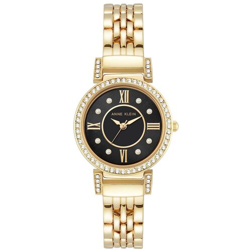 фото Наручные часы anne klein наручные часы anne klein 2928bkgb, золотой, черный